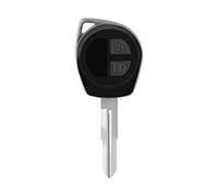 Sostituzione 2 Pulsante Keyless Entry Remote Key Fob, Smart Key Shell Case Blade per SUZUKI Vitara Swift Ignis SX4 Liana Alto Nero