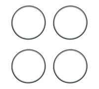 Sostituzione a prova di perdite di silicone e sigillatura, 4 pezzi in silicone a prova di perdite, adatto per l'uso quotidiano, facile installazione, progettato per un uso senza sforzo (è trasparente)