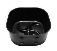 Sostituzione Accessorio Friggitrice Ad Aria, Compatible With Philips HD9200 | Cestello For Friggere Senza Maniglia, Coppa Dell'olio Esclusi I Pannelli, Compatible With HD9252/9255(Oil pan 1pcs)