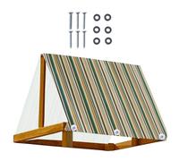 Sostituzione baldacchino | Set di ricambio per altalena, vele ombreggianti, tetto del parco giochi, accessori per pergola, copertura impermeabile resistente al sole per le giornate calde