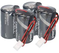 Sostituzione Batteria Compatibile Abus Security-Center per 2way-funksirene -
