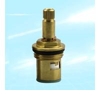 Sostituzione cartuccia rubinetto Cartuccia con disco ceramico in ottone Valvole per rubinetti Inserto premistoppa quarto di giro per rubinetti da bagno e cucina (AA)