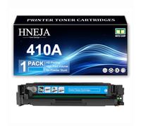 Sostituzione Cartuccia Toner 410A, Cartucce Toner Compatibili CF410A CF411A CF413A CF412A per HP M452dw M452dn M452nw M477fnw M477fdn M477fdw M377dw Stampante,Cyan-1 Pack