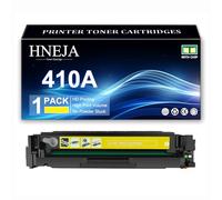 Sostituzione Cartuccia Toner 410A, Cartucce Toner Compatibili CF410A CF411A CF413A CF412A per HP M452dw M452dn M452nw M477fnw M477fdn M477fdw M377dw Stampante,Yellow-1 Pack