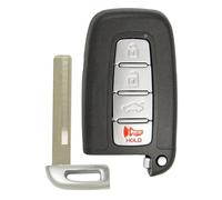 Sostituzione chiave telecomando senza chiave per Hyundai SY5HMFNA04 2012 | Compatibile con modelli Veloster Elantra 2012 2013 2014 2015 2016 2017, 4 pulsanti, codice articolo 95440-3Q000, 315 MHz