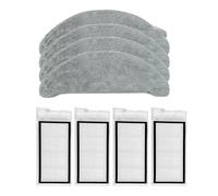 Sostituzione compatibile con Xiaomi Roidmi Eve Plus SDJ01RM Spazzola laterale principale Filtro Hepa Mop Sacchetto for la polvere Aspirapolvere Pezzi di ricambio Accessori (Color : Set 10)