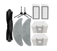 Sostituzione compatibile con Xiaomi Roidmi Eve Plus SDJ01RM Spazzola laterale principale Filtro Hepa Mop Sacchetto for la polvere Aspirapolvere Pezzi di ricambio Accessori (Color : Set 5)
