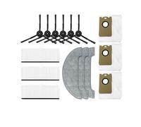 Sostituzione compatibile for HONITURE Q6 Pro Robot aspirapolvere Pezzi di ricambio Accessori, Spazzola principale Spazzola laterale Filtro Hepa Mop Rag Sacchetto for la polvere (Color : Vacuum Bag 6p