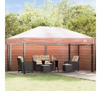 vidaXL Sostituzione Copertura Gazebo Trasparente 400 x 300 x 32 cm PVC, Copertura impermeabile per gazebo, tenda trasparente per esterni, resistente agli agenti atmosferici, ricambio per giardino