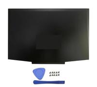 Sostituzione Copertura posteriore del coperchio posteriore LCD Coperchio Palmrest Custodia inferiore Compatibile con parti per laptop da gioco TPN-C142 17-CD L56890-001 L56889-001(Silver A Cover)