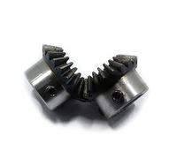 Sostituzione cuscinetti 1pcs ingranaggio conico mod 1.5m 30 denti foro 10/12/14/15/16/17/18/20/22/24/25mm ingranaggio 90 gradi angolo di ingranamento ingranaggi in acciaio 45# acciaio(15mm (keyway 5m