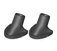 Sostituzione dei piedi della borsa da golf - 2 pezzi di ricambio per pedane e supporto Dė Sàc D́e Gòlf Nero Resistente all'usura, Piedi in Gołf Ba Sťand | Gołfï BïAG Fee Piedino Eń Càcaoutchouc