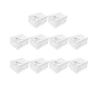 Sostituzione dei sacchetti for la polvere ad alta capacità compatibili con Xiaomi Roidmi EVA SDJ06RM Accessori for aspirapolvere robot a svuotamento autopulente (Color : 10pcs)