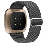 CINTURINO INF Versa 3/4 - in nylon traspirante, compatibile con Fitbit Versa 3 e 4, regolabile Grado, Nylon
