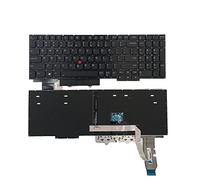 Sostituzione del computer portatile US Layout Keyboard con retroilluminato con puntatore per Lenovo Thinkpad E15 Gen 1 E15 Gen 2 2020 (20T8 20T9 20TD 20TE)