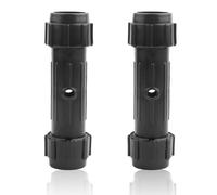 Sostituzione del connettore da paddle in plastica da 2 pc, connettori dell'albero da remi da 28 mm per paddle in barca gonfiabile
