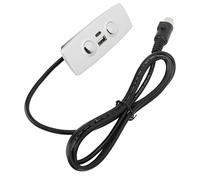 Sostituzione del Controller per Poltrona Reclinabile USB-C a 2 Pulsanti, Interruttore Manuale per Poltrona Elevabile Elettrica a 5 Pin con Porta di Ricarica Intelligente per