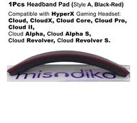 Sostituzione del cuscinetto della fascia misodiko per HyperX Cloud, Cloud 2 II, Cloud Core, Cloud Alpha, Cloud Revolver S cuffie da gioco