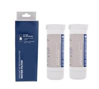 Sostituzione del filtro dell'acqua del frigorifero, compatibile con GE XWF, for WR17X30702, MB-F48, AQUACREST AQF-FF48, compatibile con Crystala, acqua filtrata for frigorifero CF9(2pcs)