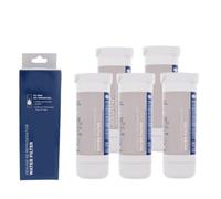 Sostituzione del filtro dell'acqua del frigorifero, compatibile con GE XWF, for WR17X30702, MB-F48, AQUACREST AQF-FF48, compatibile con Crystala, acqua filtrata for frigorifero CF9(5pcs)