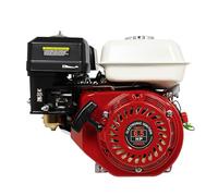 Sostituzione del motore a benzina OHV a 4 tempi 6.5HP 200CC per Honda GX160, albero orizzontale raffreddato ad aria con impugnatura ergonomica e filo di trazione resistente all'usura, 3600 giri/min