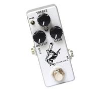 Sostituzione del pedale per effetti per chitarra elettrica portatile Full Metal Shell Overdrive aumenta l'effetto facile da usare Overdrive professionale aumenta gli effetti
