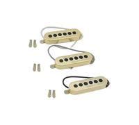 sostituzione Del Pickup Per Chitarra Elettrica 1 Set Di Pickup SSS Single Coil Alnico V Cromati Dorati Per Chitarra Elettrica(Gold)