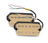 sostituzione Del Pickup Per Chitarra Elettrica 1Set Pickup Per Chitarra Elettrica N-50 7-8K/B-52 8-9K Humbucker Alnico II Pickup Pickup A Doppia Bobina Parti Per Chitarra Multicolore(Yellow)