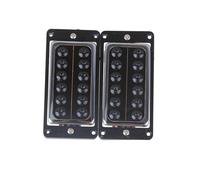 sostituzione Del Pickup Per Chitarra Elettrica 2 Pezzi Di Telaio In Plastica Nero Rotondo Vite Chitarra Elettrica Humbucker Pickup Con Chiave A L