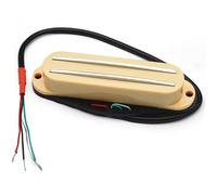 sostituzione Del Pickup Per Chitarra Elettrica Adatto Per Chitarra Elettrica A Sei Corde ST Pickup A Doppia Bobina Alta Sensibilità Basso Rumore Piccolo Pickup A Lama A Doppia Pista(Yellow)