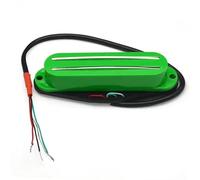 sostituzione Del Pickup Per Chitarra Elettrica Alnico V Twin Blade Mini Humbucker Pickup Dual Rail 9K Per Chitarra Elettrica Sostituzione Multicolore(Green)
