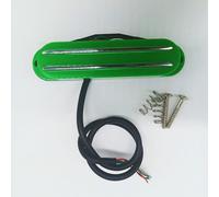 sostituzione Del Pickup Per Chitarra Elettrica Chitarra Elettrica Con Doppio Pickup Piccolo Colorato Piccolo Pickup A Doppia Pista Rosso Verde E Giallo 3 Colori(Green)