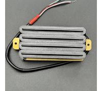 sostituzione Del Pickup Per Chitarra Elettrica Hot Rail 2-Dual Blade Chitarra Elettrica High-Output Track Type Pickup Humbucker A Quattro Bobine Nero 18K(A)