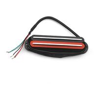 sostituzione Del Pickup Per Chitarra Elettrica Multi Colour Alnico 5 Twin Blade Humbucker Mini Double Coil Pickup 9K Per ST Single Size Pickup Parti Per Chitarra Elettrica(Black 2)