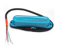 sostituzione Del Pickup Per Chitarra Elettrica Pickup A Doppia Bobina, Bobina Singola Specifiche Piccolo Pick-up A Doppia Traccia Magnete Alnico 5, Adatto Per Chitarra Elettrica ST(Blue 2)