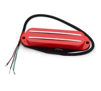 sostituzione Del Pickup Per Chitarra Elettrica Pickup A Doppia Bobina, Bobina Singola Specifiche Piccolo Pick-up A Doppia Traccia Magnete Alnico 5, Adatto Per Chitarra Elettrica ST(Red)