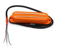 sostituzione Del Pickup Per Chitarra Elettrica Pickup A Doppia Bobina, Bobina Singola Specifiche Piccolo Pick-up A Doppia Traccia Magnete Alnico 5, Adatto Per Chitarra Elettrica ST(Orange)