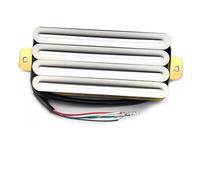 sostituzione Del Pickup Per Chitarra Elettrica Pickup Doppio A Quattro Bobine Di Tipo Rail Ad Alto Rendimento In Stile Metallo Adatto Per Chitarra Elettrica ST TL LP(White)