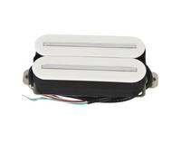 sostituzione Del Pickup Per Chitarra Elettrica Pickup Humbucker Dual Rails Pickup Per Chitarra Elettrica In Ceramica A 4 Fili Parti Per Chitarra Bianca