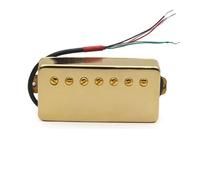 sostituzione Del Pickup Per Chitarra Elettrica Pickup Humbucker In Ottone Per Chitarra Con Vite Scanalata Bobina Da 8,5K/14K Per Chitarra Elettrica LP A 7 Corde Cromato(N 3)