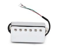 sostituzione Del Pickup Per Chitarra Elettrica Pickup Humbucker Per Chitarra Cavo A 4 Bobine Bobina Da 7,5k/15k Splitting Pickup Alnico V Per Chitarra Elettrica LP Cromato(Bridge)
