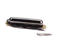 sostituzione Del Pickup Per Chitarra Elettrica Pickup Per Chitarra Elettrica Cromato A Tubo Per Rossetto Pickup Cromato/nero/oro Per Chitarra Elettrica(Black)