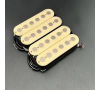 sostituzione Del Pickup Per Chitarra Elettrica Pickup Per Chitarra Elettrica Humbucker Big Pole Piece Dual Coill Con Cavo A 4 Conduttori/sdoppiamento Della Bobina(Set B)