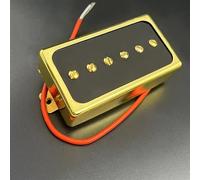 sostituzione Del Pickup Per Chitarra Elettrica Pickup Per Chitarra Elettrica Humbucker Single Coil Pickup Manico E Ponte Parti E Accessori Per Chitarra Cromo/Oro(Neck B)