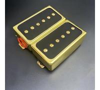 Sostituzione del Pickup per Chitarra Elettrica Pickup per Chitarra Elettrica Humbucker Single Coil Pickup Manico E Ponte Parti E Accessori per Chitarra Cromo/Oro(B+N B)