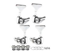 Sostituzione del piolo del sintonizzatore per basso elettrico rapporto 1:20 Open Gear Tuning Key Pegs Machine Head Knobs Bass Hardware Enduring