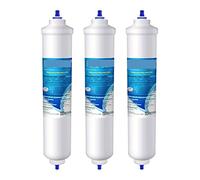 Sostituzione del purificatore del filtro dell'acqua in linea del frigorifero for DA29-10105J HAFEX/EXP, 5231JA2010B, GE GXRTQR per Sink RO Drinking(3 Packs)