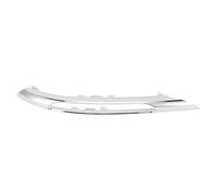 Sostituzione del rivestimento cromata per la luce del paraurti del paraurti frontale per Mercedes C250 C300 C350 Berlina Coupé 2012 2014 Copertina di cornice in lega di crisi di (Giusto)
