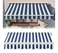 Sostituzione Del Telo per Tenda Da Sole (finestra O Porta) | Tenda parasole per vetrine Gazebo Terrazza, Telo in poliestere impermeabile, 300 g/m²(23x11.5ft/7x3.5m)