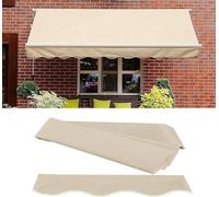 Sostituzione del tessuto della tenda da patio retrattile Copertura parasole impermeabile resistente ai raggi UV, varie perfette per giardino ed uso esterno (colore: taglia A: 20)